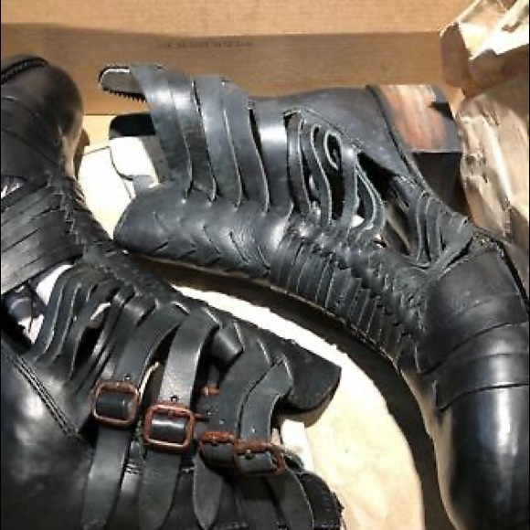 Free birds by Steven Sally Haurache black booties size 10 - Picture 8 of 14